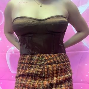 🤎 BROWN CORSET TOP 🤎